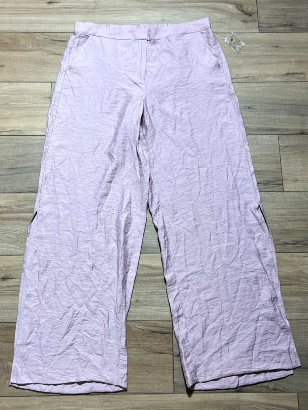Vince Camuto Women’s‎ Side Slit Wide-Leg Viscose Pants Size 14 Monet Lily